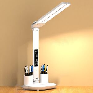 Unbranded Desk Lamp Stepless 3 Color Temperature Touch Control Multifunctional Foldable Ta Unbranded Desk Lamp Stepless 3 Color Temperature Touch Control Multifunctional Foldable Ta