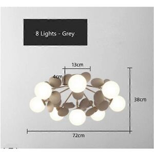 Unbranded (As show, One size) Modern Macaroon Ceiling Chandelier Kids Room Color Pendant L Unbranded (As show, One size) Modern Macaroon Ceiling Chandelier Kids Room Color Pendant L