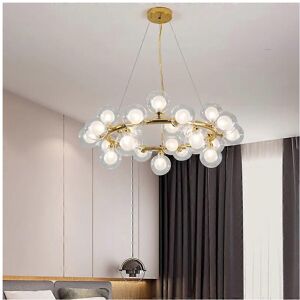 Unbranded (As show, One size) Modern Creative LED Glass Bubble Chandelier Lighting for Lux Unbranded (As show, One size) Modern Creative LED Glass Bubble Chandelier Lighting for Lux
