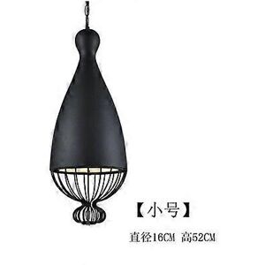 Unbranded (A Black 16x52cm, One size) Nordic Modern Pendant Lights Bar Decor Luminaire Liv Unbranded (A Black 16x52cm, One size) Nordic Modern Pendant Lights Bar Decor Luminaire Liv