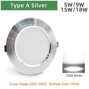 Unbranded (5W, Model B Warm White) OK-B 6Pcs Ultra Thin Recessed Lamp LED Downlight 220V 3 Unbranded (5W, Model B Warm White) OK-B 6Pcs Ultra Thin Recessed Lamp LED Downlight 220V 3