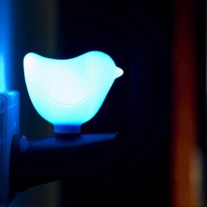 Unbranded (As show, One size) Blue Night Light Child LED Night Light Automatic Electric Pl Unbranded (As show, One size) Blue Night Light Child LED Night Light Automatic Electric Pl