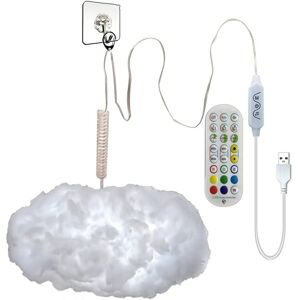 Unbranded 3D Cloud RGB Light Compact Thundercloud Light Rhythm-Based Night Lamp Unbranded 3D Cloud RGB Light Compact Thundercloud Light Rhythm-Based Night Lamp
