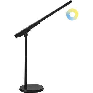 Beliani LED Desk Lamp TUCANA with Dimmer Black Beliani LED Desk Lamp TUCANA with Dimmer Black