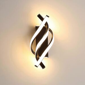 Unbranded Modern 12W LED Indoor Wall Light with Curved Design, 3000K Warm White Light, 250 Unbranded Modern 12W LED Indoor Wall Light with Curved Design, 3000K Warm White Light, 250