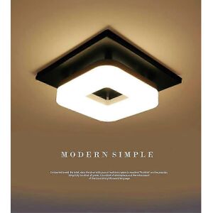 Unbranded 12W LED Ceiling Light, Easy Installation, Modern Black Square Design, Surface Mo Unbranded 12W LED Ceiling Light, Easy Installation, Modern Black Square Design, Surface Mo