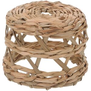 Unbranded Rustic style woven straw lampshade, ideal for a ceiling or farmhouse Unbranded Rustic style woven straw lampshade, ideal for a ceiling or farmhouse