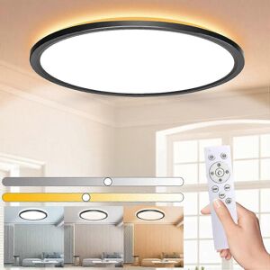 Unbranded 30W 3000lm Dimmable LED Ceiling Light with Remote Control Round Ceiling Lighting Unbranded 30W 3000lm Dimmable LED Ceiling Light with Remote Control Round Ceiling Lighting