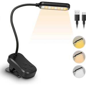 Unbranded Clip-on Reading Light, Reading Lamp for Reading in Bed, USB Rechargeable Reading Unbranded Clip-on Reading Light, Reading Lamp for Reading in Bed, USB Rechargeable Reading