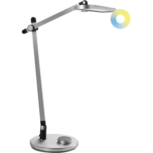 Beliani LED Desk Lamp HYDRUS with Dimmer Silver Beliani LED Desk Lamp HYDRUS with Dimmer Silver