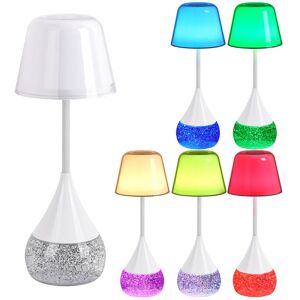Lesser & Pavey LED Colour Changing Glitter Mood Lamp Night Light USB Mood Lighting Gift Idea Lesser & Pavey LED Colour Changing Glitter Mood Lamp Night Light USB Mood Lighting Gift Idea