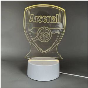 Unbranded (White) Arsenal 3d Led Night Light Illusion Lamp 16 Colour Change Decor Xmas Gif Unbranded (White) Arsenal 3d Led Night Light Illusion Lamp 16 Colour Change Decor Xmas Gif