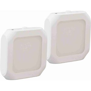 Unbranded 2Pcs Plug-in Dimmable LED Night Light with Dusk to Dawn Sensor, Warm Light Unbranded 2Pcs Plug-in Dimmable LED Night Light with Dusk to Dawn Sensor, Warm Light