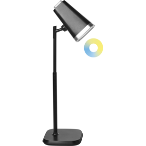 Beliani LED Desk Lamp MUSCA with Dimmer Black Beliani LED Desk Lamp MUSCA with Dimmer Black
