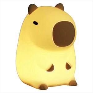 Unbranded Capybara LED Night Light Cute Animal Silicone Lamp with Dimmable Touch for Kids Unbranded Capybara LED Night Light Cute Animal Silicone Lamp with Dimmable Touch for Kids