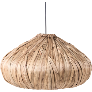Beliani Pendant Lamp PASOS Water Hyacinth Natural Beliani Pendant Lamp PASOS Water Hyacinth Natural