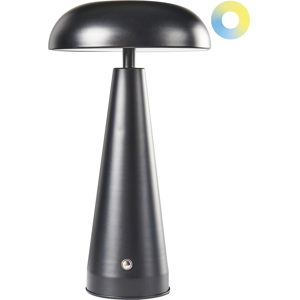 Beliani Bocono Wireless Iron Table Lamp - Modern, Dimmable, Black Beliani Bocono Wireless Iron Table Lamp - Modern, Dimmable, Black