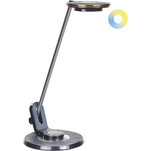 Beliani LED Desk Lamp CORVUS with Dimmer Metal Black Beliani LED Desk Lamp CORVUS with Dimmer Metal Black