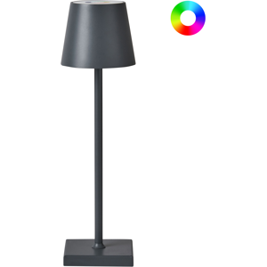 Beliani Valira Dark Gray Modern Table Lamp Beliani Valira Dark Gray Modern Table Lamp