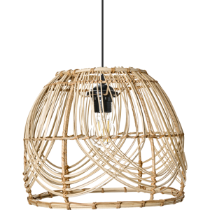 Beliani Pendant Lamp POSTRERO Rattan Natural Beliani Pendant Lamp POSTRERO Rattan Natural