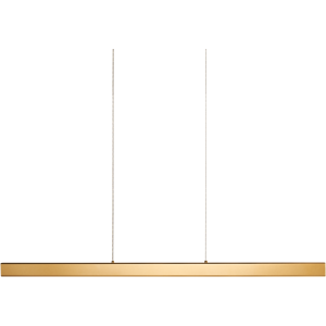 Beliani Arenas - Modern Pendant Light with Wooden Shade - LED, Gold Beliani Arenas - Modern Pendant Light with Wooden Shade - LED, Gold