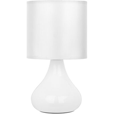 Premier Housewares E14 Small Edison Screw Bulbus Ceramic Table Lamp Premier Housewares E14 Small Edison Screw Bulbus Ceramic Table Lamp