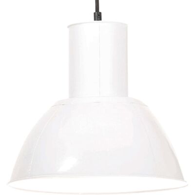 vidaXL Hanging Lamp 25 W White Round 28.5 cm E27 Ceiling Pendant Light Fixture vidaXL Hanging Lamp 25 W White Round 28.5 cm E27 Ceiling Pendant Light Fixture