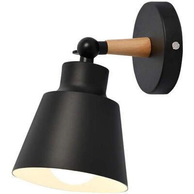 STOEX Black Modern Industrial Wall Sconce - Wall Light Fixture for Indoor Use STOEX Black Modern Industrial Wall Sconce - Wall Light Fixture for Indoor Use