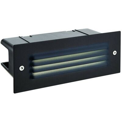 Loops IP44 LED Full Brick Light Textured Black - Outdoor Brick Light Loops IP44 LED Full Brick Light Textured Black - Outdoor Brick Light