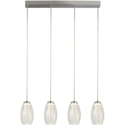 Searchlight Cyclone 4 Light LED Bar Ceiling Pendant - Ceiling Pendant Searchlight Cyclone 4 Light LED Bar Ceiling Pendant - Ceiling Pendant