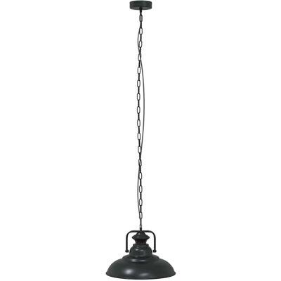 vidaXL Pendant Lamp E27 Black Ø 31 cm Iron pendant lighting vidaXL Pendant Lamp E27 Black Ø 31 cm Iron pendant lighting