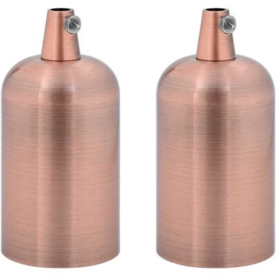 vidaXL Lamp Holder 41x86mm Red Bronze E27 - Lampenfassungen vidaXL Lamp Holder 41x86mm Red Bronze E27 - Lampenfassungen