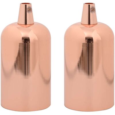 vidaXL Rose Gold E27 Lamp Holder - Lampenfassungen - Vintage Style vidaXL Rose Gold E27 Lamp Holder - Lampenfassungen - Vintage Style