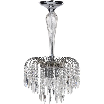 Beliani Chandelier Silver 3 Light Vintage - Chandelier Beliani Chandelier Silver 3 Light Vintage - Chandelier