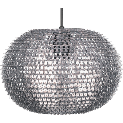 Beliani Silver Pendant Lamp - Pendant Lamp Beliani Silver Pendant Lamp - Pendant Lamp
