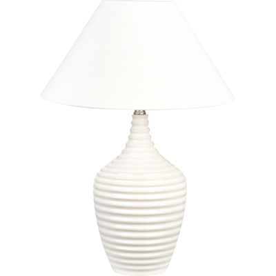 Beliani CELESTE Beige Ceramic Table Lamp - Table Lamp Beliani CELESTE Beige Ceramic Table Lamp - Table Lamp