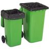 Abbey Wheelie Bin Liners x 100, 240 Litre Capacity Black Bin Bags On a Rollâ