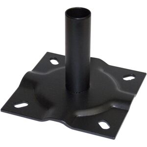 Unbranded Panacea Fence Surface Mount Bracket Black Unbranded Panacea Fence Surface Mount Bracket Black