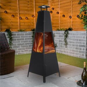Unbranded Chiminea Patio Heater Large Fire Pit Unbranded Chiminea Patio Heater Large Fire Pit