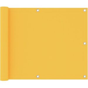vidaXL Yellow Oxford Balcony Screen - Balcony Privacy - 75x300 cm vidaXL Yellow Oxford Balcony Screen - Balcony Privacy - 75x300 cm