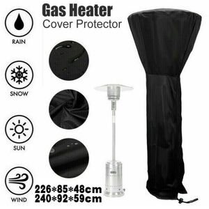 Unbranded (240CM*92CM*59CM) Waterproof Gas Pyramid Patio Heater Cover Unbranded (240CM*92CM*59CM) Waterproof Gas Pyramid Patio Heater Cover