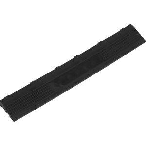 Loops 6 PACK Heavy Duty Floor Tile Edge - PP Plastic - 400 x 60mm - Female - Black Loops 6 PACK Heavy Duty Floor Tile Edge - PP Plastic - 400 x 60mm - Female - Black