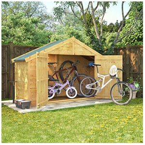 BillyOh 3x8 Overlap Wooden Apex Bike Log Storage Double Door Roof Felt Store Shed 3ft x BillyOh 3x8 Overlap Wooden Apex Bike Log Storage Double Door Roof Felt Store Shed 3ft x