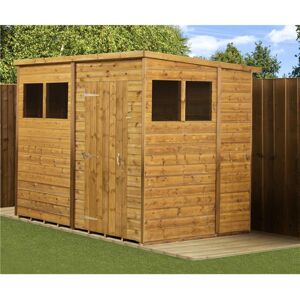 Unbranded Empire Pent Shed Shiplap Tongue & Groove 8X6 With Windows Unbranded Empire Pent Shed Shiplap Tongue & Groove 8X6 With Windows