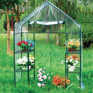 Actiasgear Walk In Greenhouse PVC Cover for 8 Shelves Actiasgear Walk In Greenhouse PVC Cover for 8 Shelves