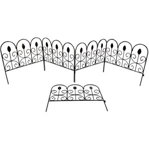 Selections Leaf Design Steel Garden Lawn Edging (45cm x 41cm) - 5 Panels Selections Leaf Design Steel Garden Lawn Edging (45cm x 41cm) - 5 Panels