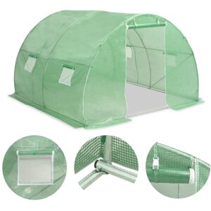 vidaXL Greenhouse 9m² 300x300x200cm Cold Frame Tunnel Tomato Plant House - Greenhouse vidaXL Greenhouse 9m² 300x300x200cm Cold Frame Tunnel Tomato Plant House - Greenhouse