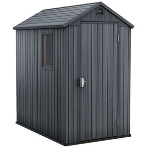 Keter Garden Shed Darwin 46 Grey Woodlook Shed Tool Store House Organiser Keter Garden Shed Darwin 46 Grey Woodlook Shed Tool Store House Organiser