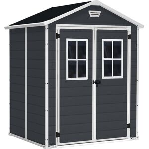 MANOR Garden Shed 6X5 DD Weatherproof Keter MANOR Garden Shed 6X5 DD Weatherproof Keter