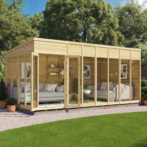 BillyOh (16x8 - 11mm Thickness) Switch Pent Tongue and Groove Summerhouse BillyOh (16x8 - 11mm Thickness) Switch Pent Tongue and Groove Summerhouse